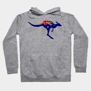 Australian Flag Kangaroo Hoodie